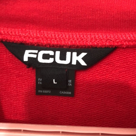 (L) French Connection FCUK Cropped Pullover Sweater Ladies - Picture 4 of 9